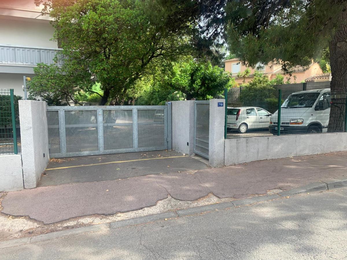 Appartement En Residence Climatise Avec Parking Montpellier Exteriör bild